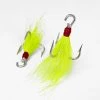 S&S Bucktails Dressed Open Eye Treble Hooks Color Chartreuse -Baits + Lures Sales image 146
