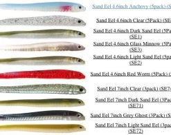 Hogy Sand Eels 5 Hogy Sand Eels -Baits + Lures Sales image 227
