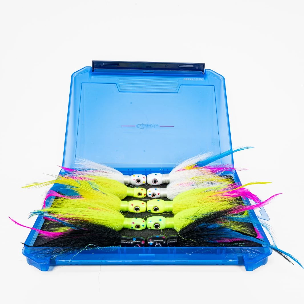 S&S Bucktails John Skinner V2 Swing Hook Striped Bass Bucktail Bundle 3 S&S Bucktails John Skinner V2 Swing Hook Striped Bass Bucktail Bundle