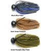 Keitech Model II M2 Tungsten Football Jigs Color Black/Blue Flake -Baits + Lures Sales image 324