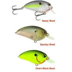 Spro Little John 50 Crankbaits Color Chart Black Back