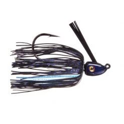 Strike King Hack Attack Heavy Cover Swim Jig Color Black/Blue