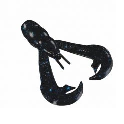 Strike King Rage Tail Chunk Color Black Blue Flake