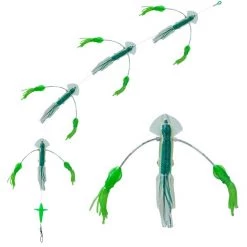 Squidnation Long Tail Flippy Floppy Daisy Chain Color Green