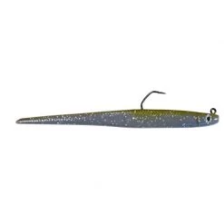 Hogy Pro Tail Eels Color Black Purple Flake