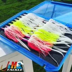 Tsunami Glass Minnow Teaser w/ Silicone Skirt Bundle -Baits + Lures Sales image 539