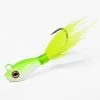 S&S Bucktails John Skinner Fluke Bucktails Color Chartreuse/Pearl -Baits + Lures Sales image 6