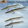 Tsunami Holographic Replica Sand Eels Color Black Back 1 Tsunami Holographic Replica Sand Eels Color Black Back -Baits + Lures Sales image 643