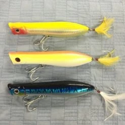 Tsunami Talkin Popper XD Color Blue Mackerel -Baits + Lures Sales image 662