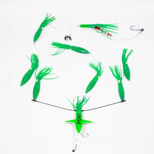 Sterling Tackle 18" Tracker Spreader Bar Color Green 4 Sterling Tackle 18" Tracker Spreader Bar Color Green - Image 2